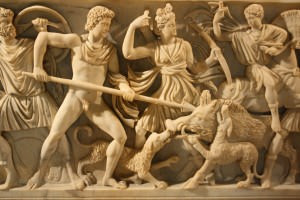 Roman Sarcophagus (Detail) ()