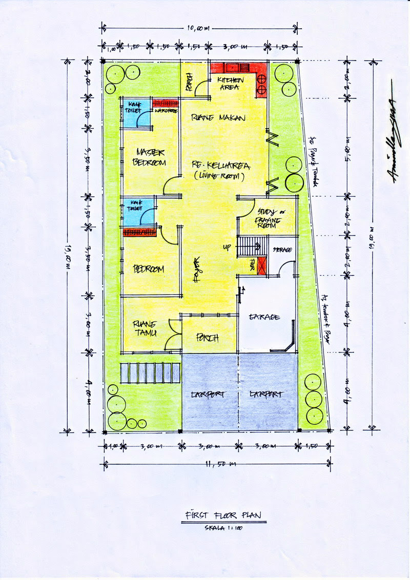 65 Desain Rumah Minimalis Pada Lahan Melebar Desain Rumah