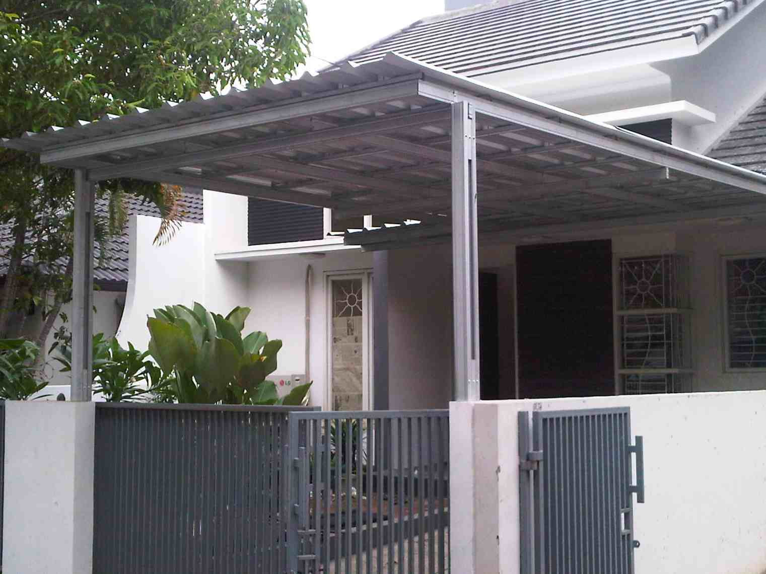 64 Desain  Rumah  Minimalis  Atap  Asbes  Desain  Rumah  