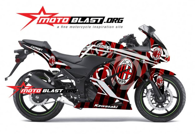 35 Stiker Motor Loreng Inspirasi Terbaru 