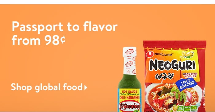 Add international flavor with global foods