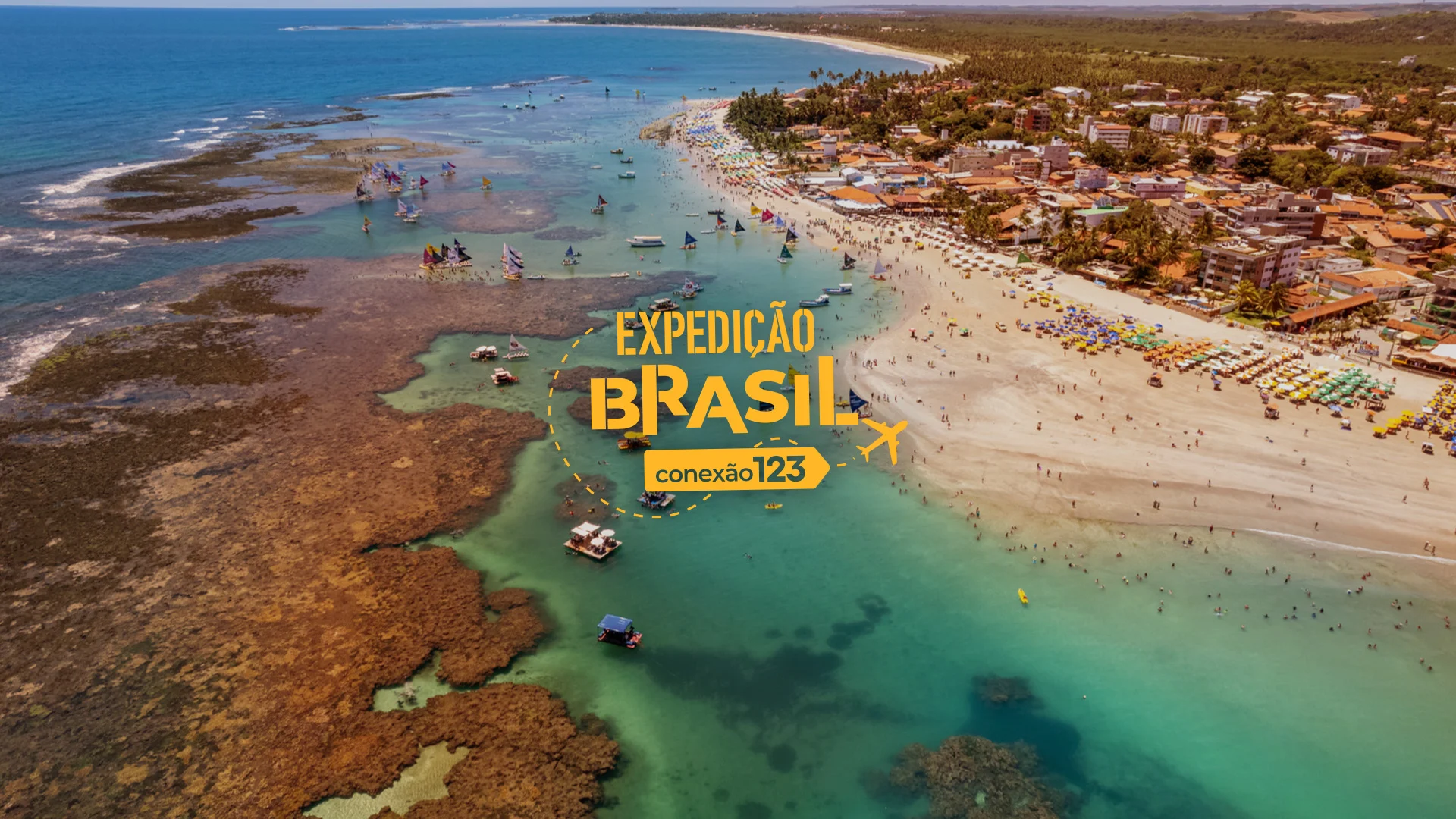 Porto de Galinhas e Praia dos Carneiros são destaque no novo episódio da série Conexão123 - Expedição Brasil