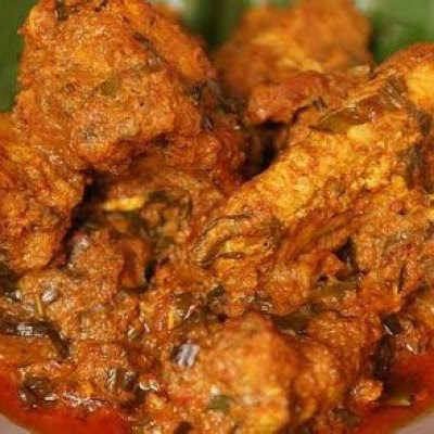 Resepi Ayam Rendang Kampung - Mewarnai x