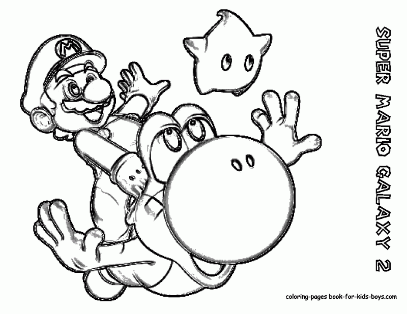 The siblings have been captured in neat sketches on the free and printable pages. Free Mario Galaxy 2 Coloring Pages Download Free Clip Art Free Clip Art On Clipart Library