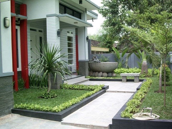 Gambar Desain  Taman  Kecil  Dalam Rumah Contoh  Hu