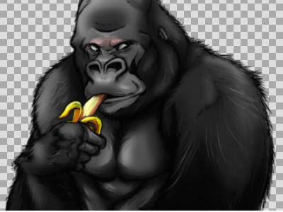 リアル ゴリラ イラスト かっこいい の最高のコレクション ディズニー画像のすべて