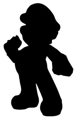 アニメ画像について ラブリーキャラクター シルエット イラスト