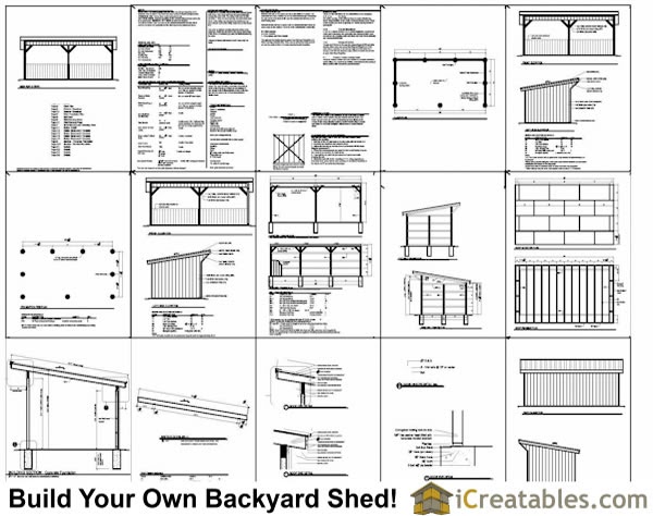 plans for run in sheds bahrully