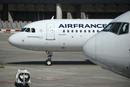 An Air France Airbus A320 jetliner moves on the tarmac at the Paris-Charles de Gaulle airport in Roissy-en-France, on May 12, 2020. (Photo by ERIC PIERMONT / AFP)