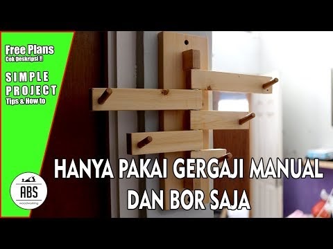 Terlengkap Cara Membuat  Gantungan  Jaket Dari  Kayu  Bekas 