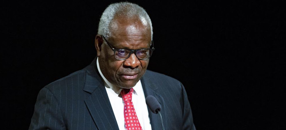 Clarence Thomas. (photo: Robert Franklin/AP)