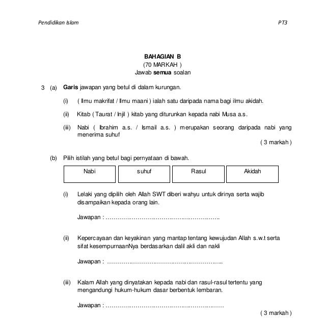 Contoh Folio Agama Islam Tingkatan 4 - Ciupa Biksemad