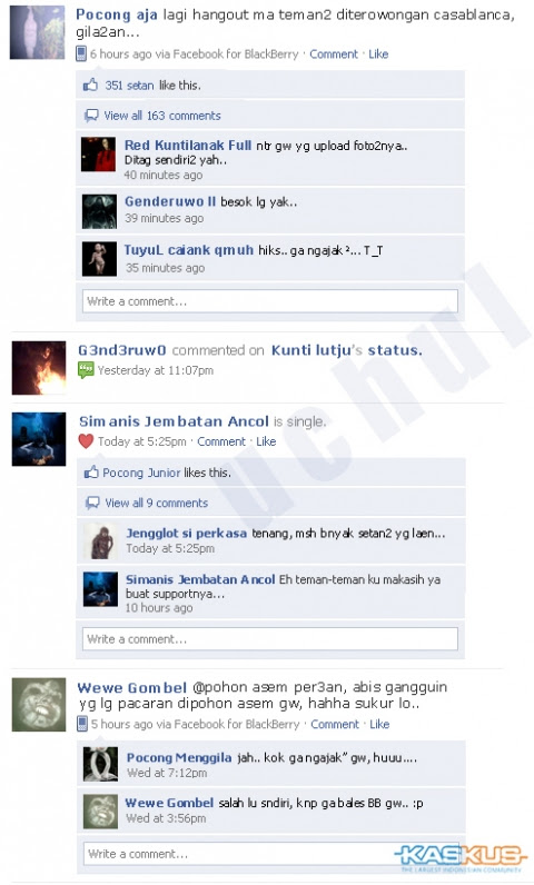 Hantupun Maen Facebook [Funny] - Berita Aneh Tapi Nyata™ # 