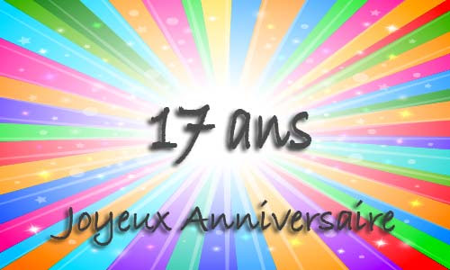 Carte Anniversaire A Imprimer Garcon 17 Ans Sheba