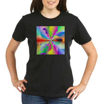 Fractal Fire Flower T-Shirt