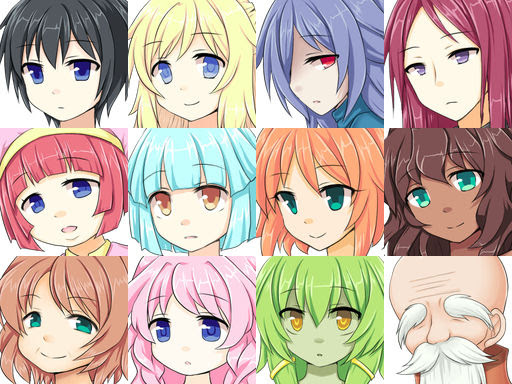 トップ100顔 グラ フリー スーパーイラストコレクション
