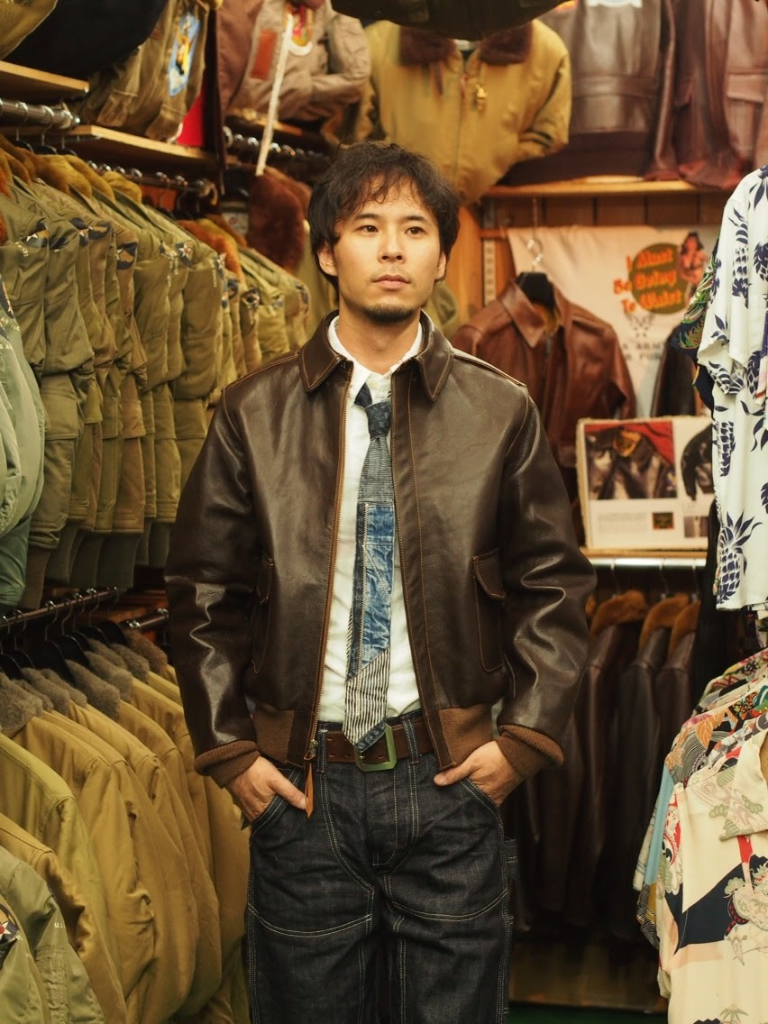 すごい フライト ジャケット 着こなし 講座 さかななみ