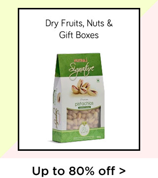 Dry Fruits, Nuts & Gift Boxes Upto 80% off