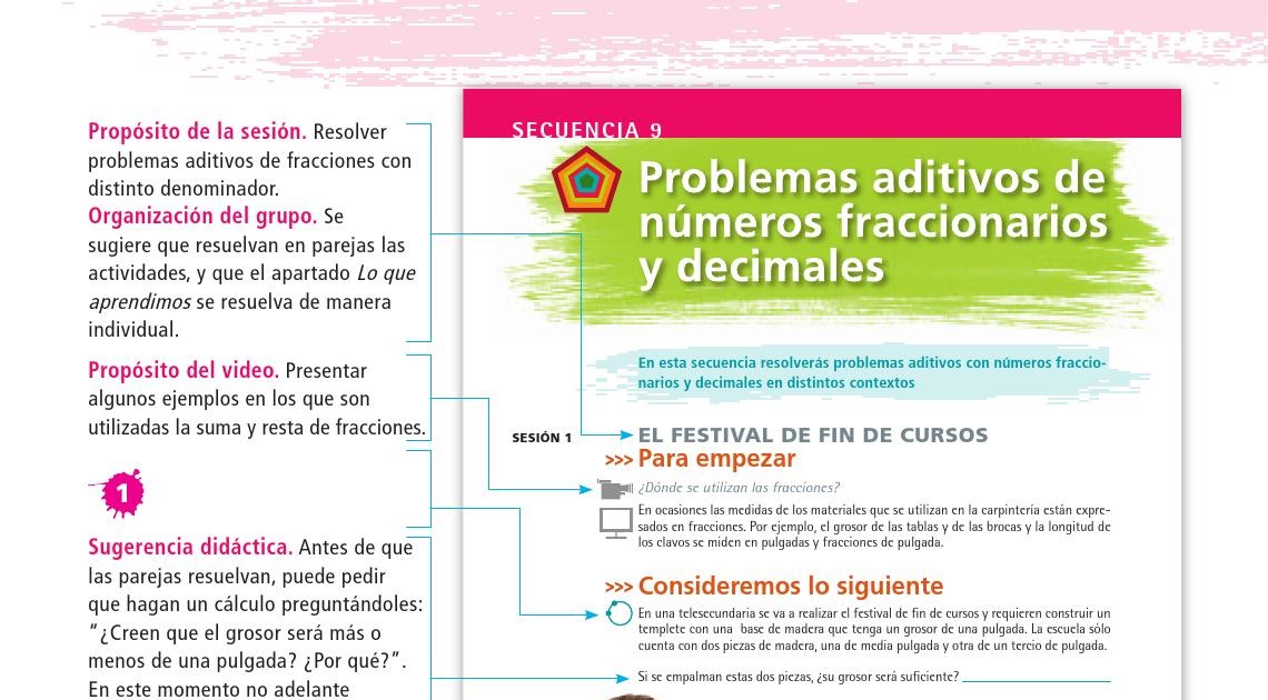 Libro Del Maestro De Telesecundaria Segundo Grado ...
