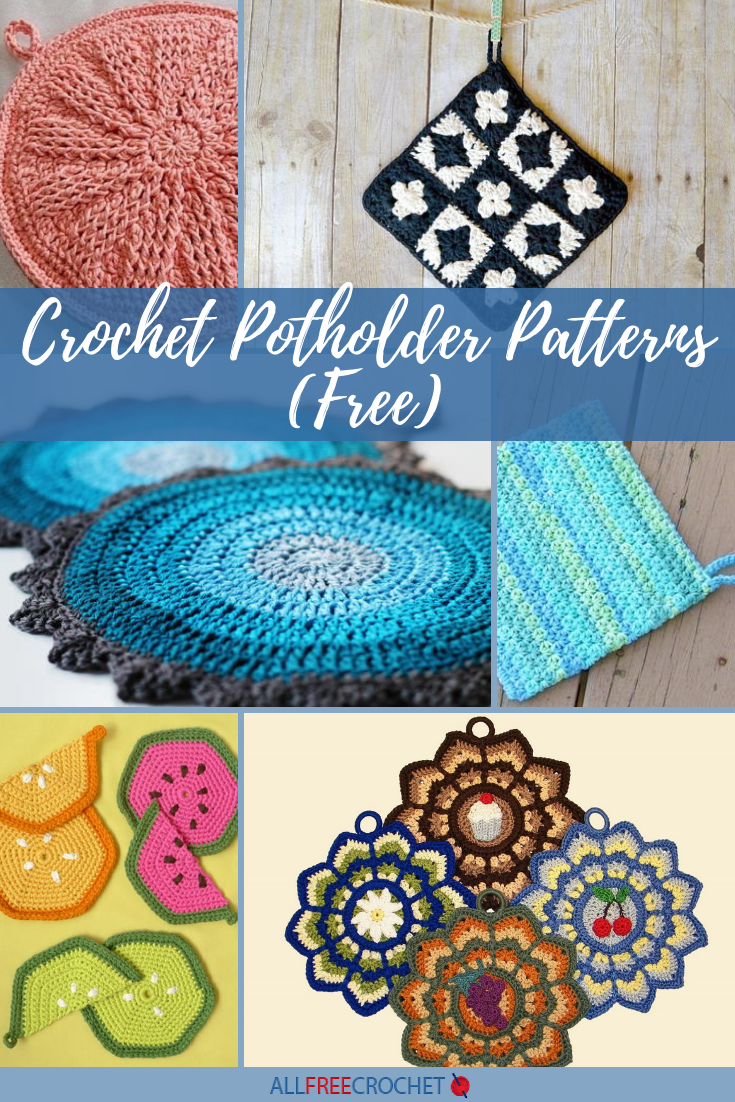 Your kitchen accessories can add excitement to your cooking environment. 33 Crochet Potholder Patterns Free Allfreecrochet Com