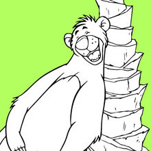 Jungle Book Coloring Pages Free Coloring And Drawing
