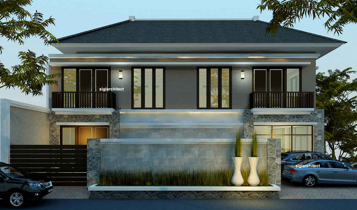Lihat Desain Rumah  Minimalis  Ukuran  6x8  Terbaru 2019 6 8 