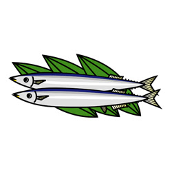 美しい花の画像 最高の秋刀魚 イラスト 無料