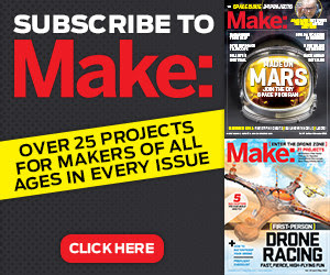 Subscribe to Make: — Over 25 Tested Projects in Each Issue