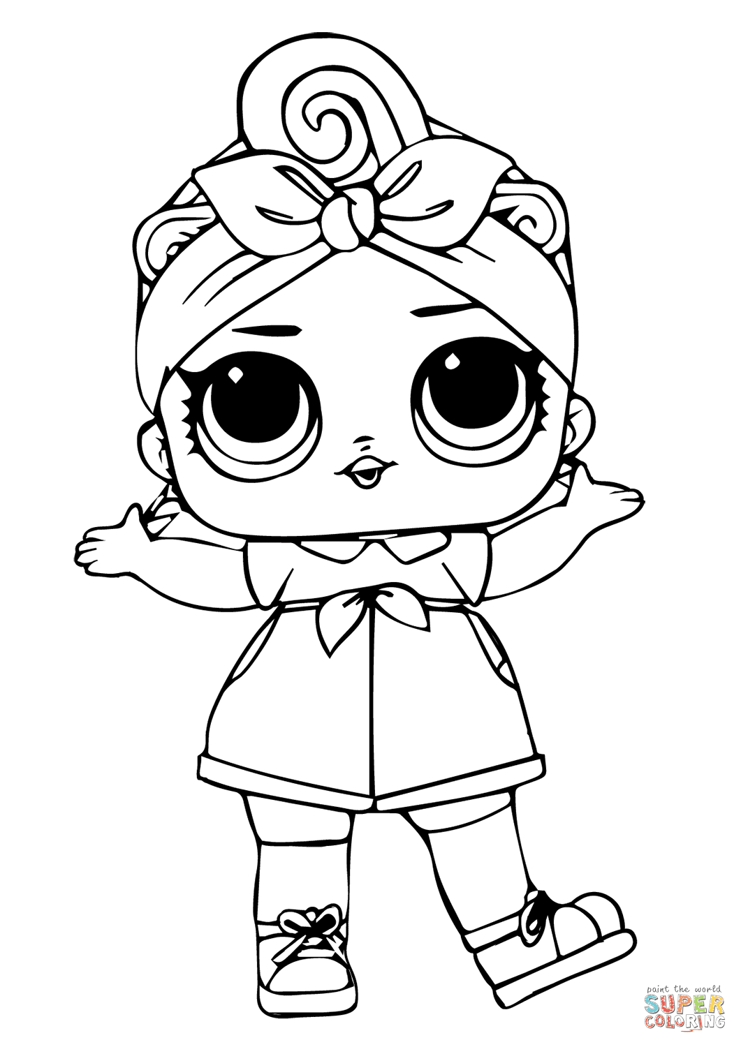 Find out our collection of lol doll coloring pages below. Can Do Baby Lol Surprise Doll Coloring Page Free Printable Coloring Pages