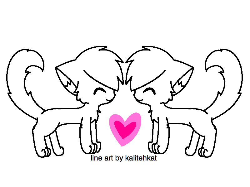 bestpictbqd2 Love Warrior Cats Lineart
