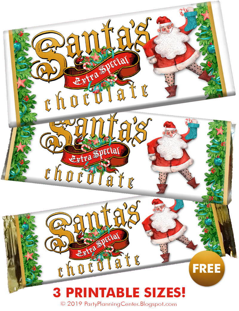 Christmas candy bar wrapper template printable holiday. Christmas Candy Bar Wrapper Template Allfreepapercrafts Com