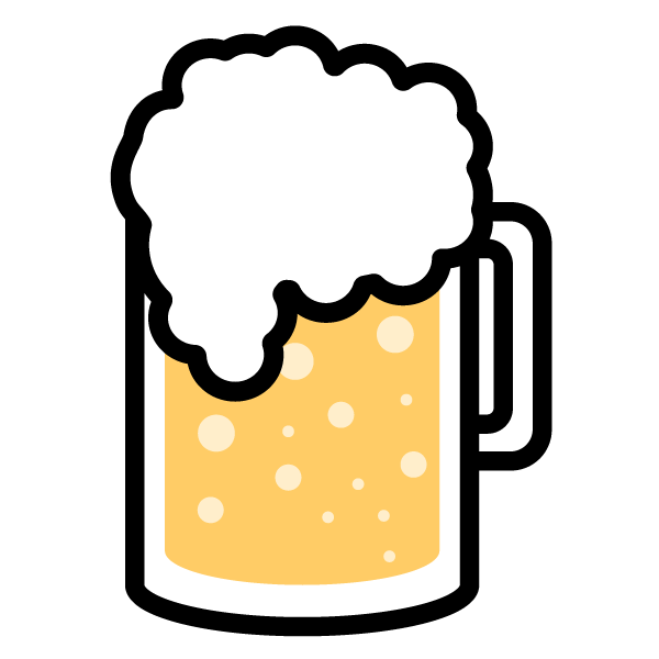 動物画像のすべて ベスト50 ビール イラスト 手書き 白黒