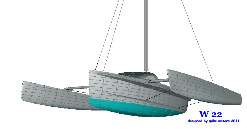 Free access W22 trimaran plans ~ Easy build