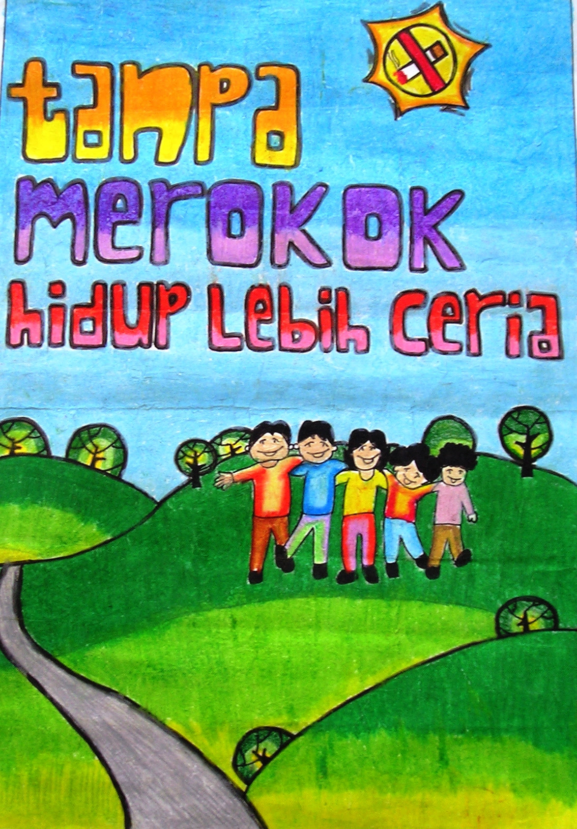  Gambar  Kartun  Narkoba Enje Batik