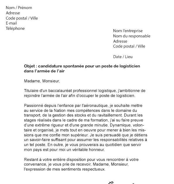 lettre motivation droit