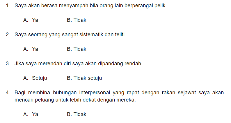 Contoh Soalan Temuduga Penolong Pegawai Belia Dan Sukan 