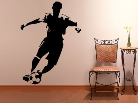 Wandtattoos lassen sich auch auf raufaser verkleben. Wandsticker Fussball Onlineshop Mit Gunstigen Preisen