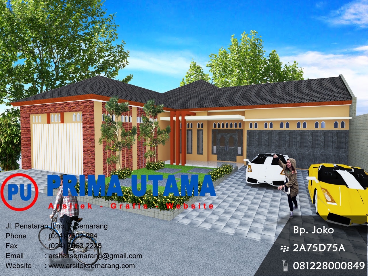 Desain Rumah Minimalis Etnik