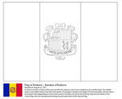 Kids Fun Coloring pages: Spain Flag Printable Coloring Page / Fashion