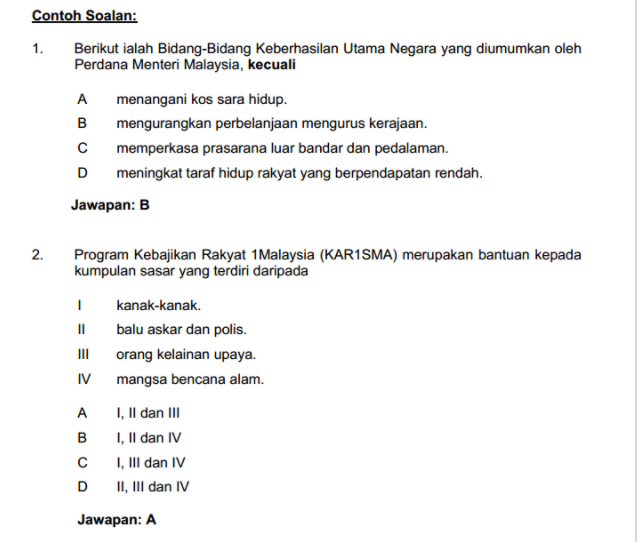 Soalan Daya Menyelesaikan Masalah N29 - Selangor g