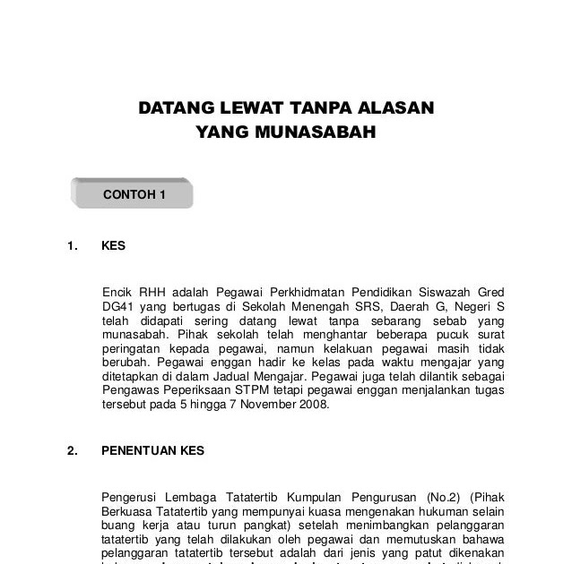 Contoh Surat Rasmi Kepada Ketua Menteri Sabah - Rasmi L