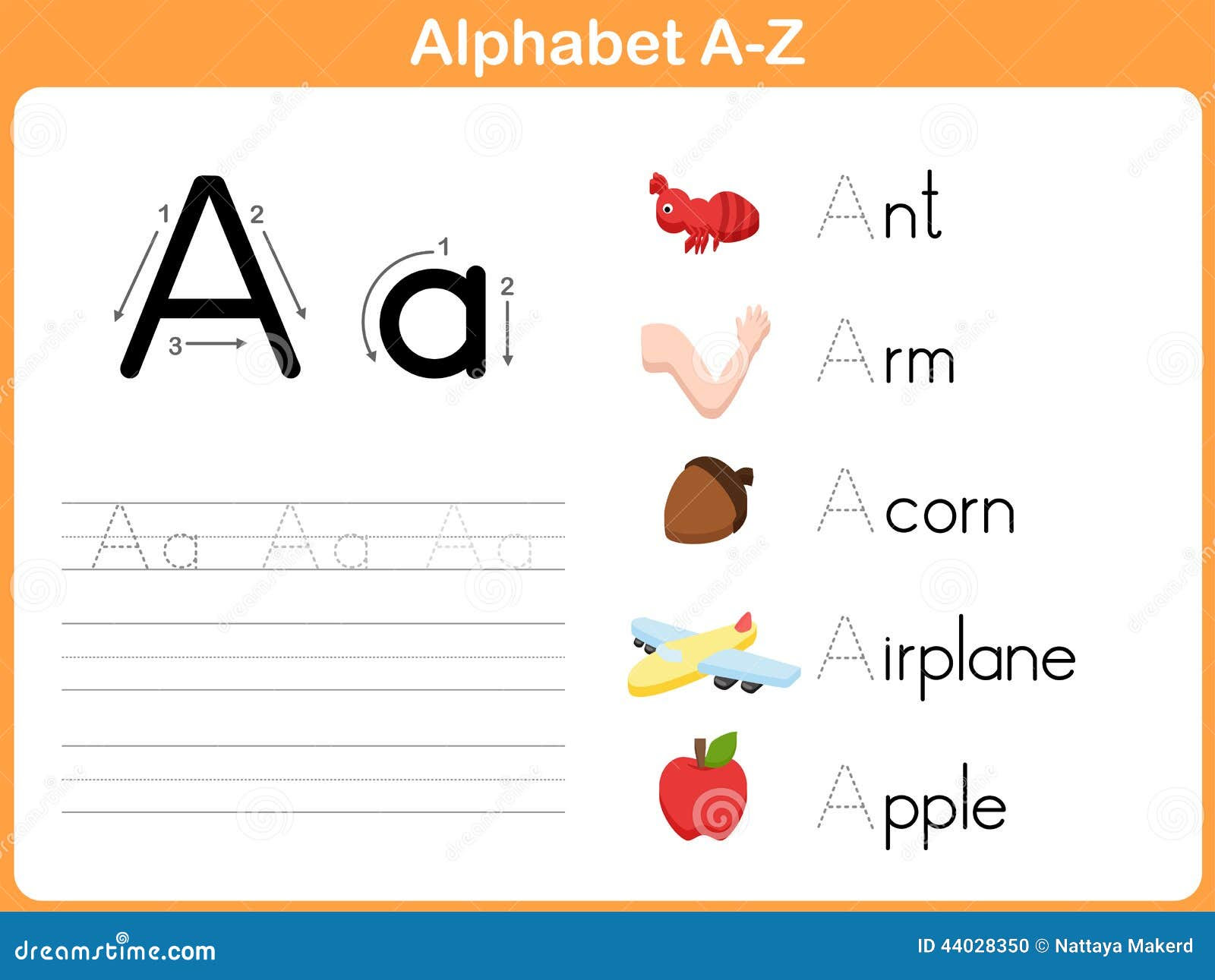 printable alphabet worksheets a z