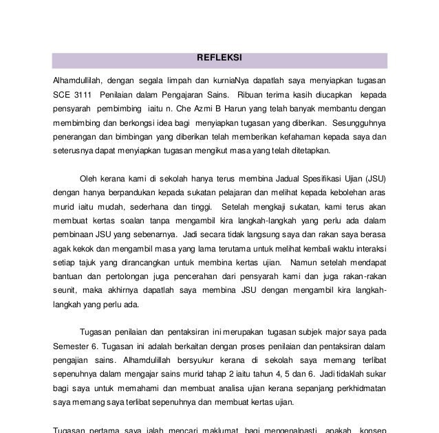 Contoh Analisis Item Soalan Objektif - Kuyang c