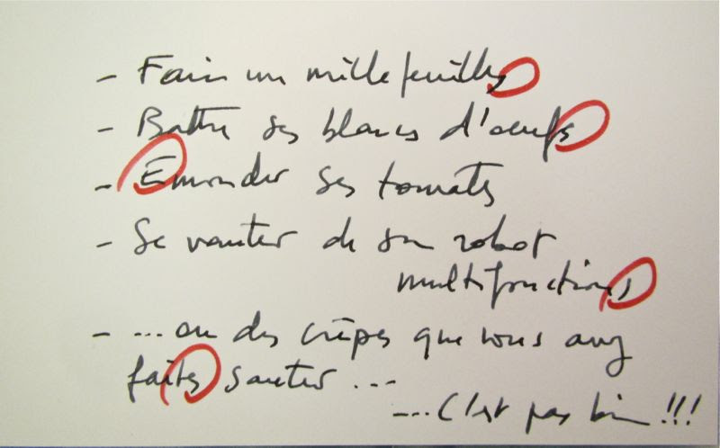 a ecrire sans faute en 5 lettres
