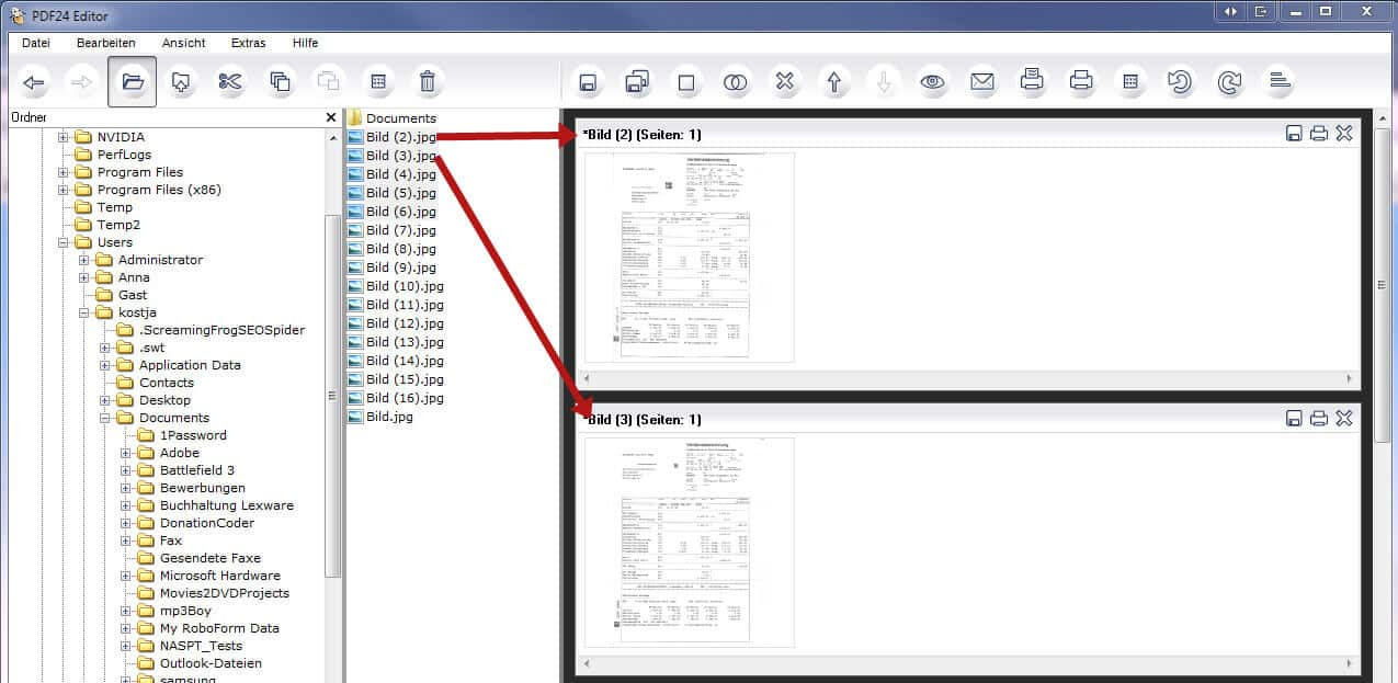 Download the converted files as single jpg files, or collectively in a zip file. Mehrere Jpg In Eine Pdf Umwandeln Anleitung