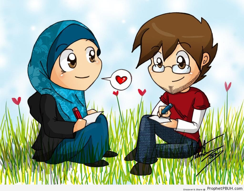 Gambar Anime Muslim Gambar V