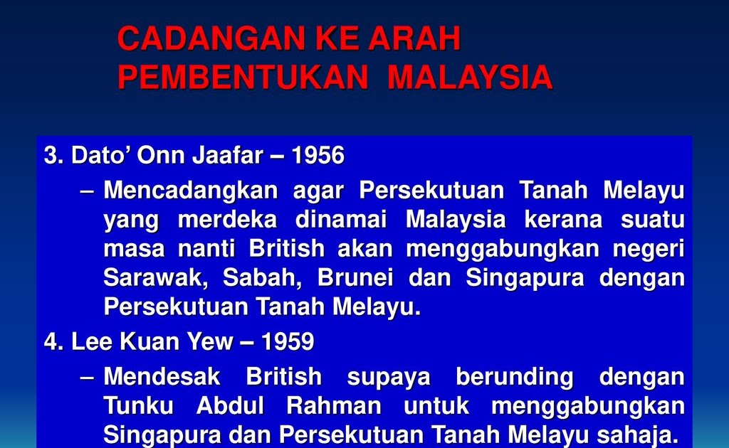 Cadangan Ke Arah Pembentukan Malaysia Eroope