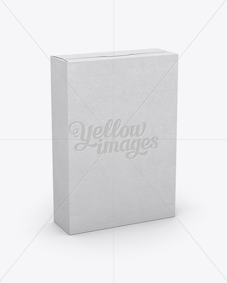 Download Download Cereal Box Mockup - 25° Angle Front View (High ...