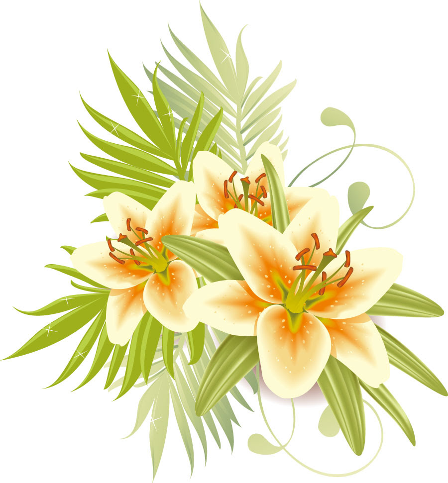 すべての動物の画像 綺麗なゆりの花 イラスト 簡単