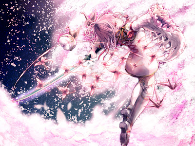 壁紙 夜桜 イラスト 夜桜 幻想 的 189944